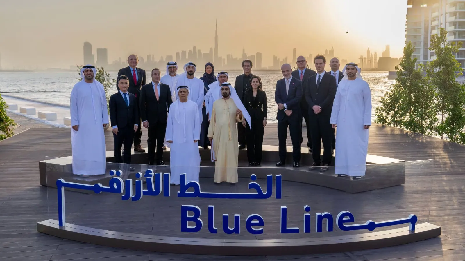 Dubai Blue Line Metro