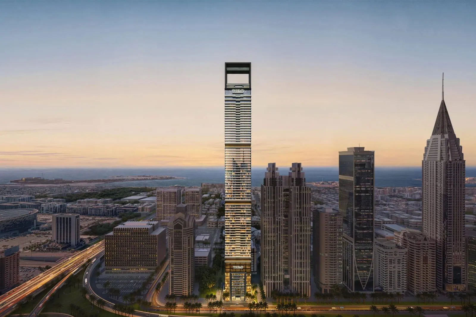 Dubai’s Next Icons: 5 New Towers Set To Redefine The Skyline 5 Trump International Hotel Tower 1