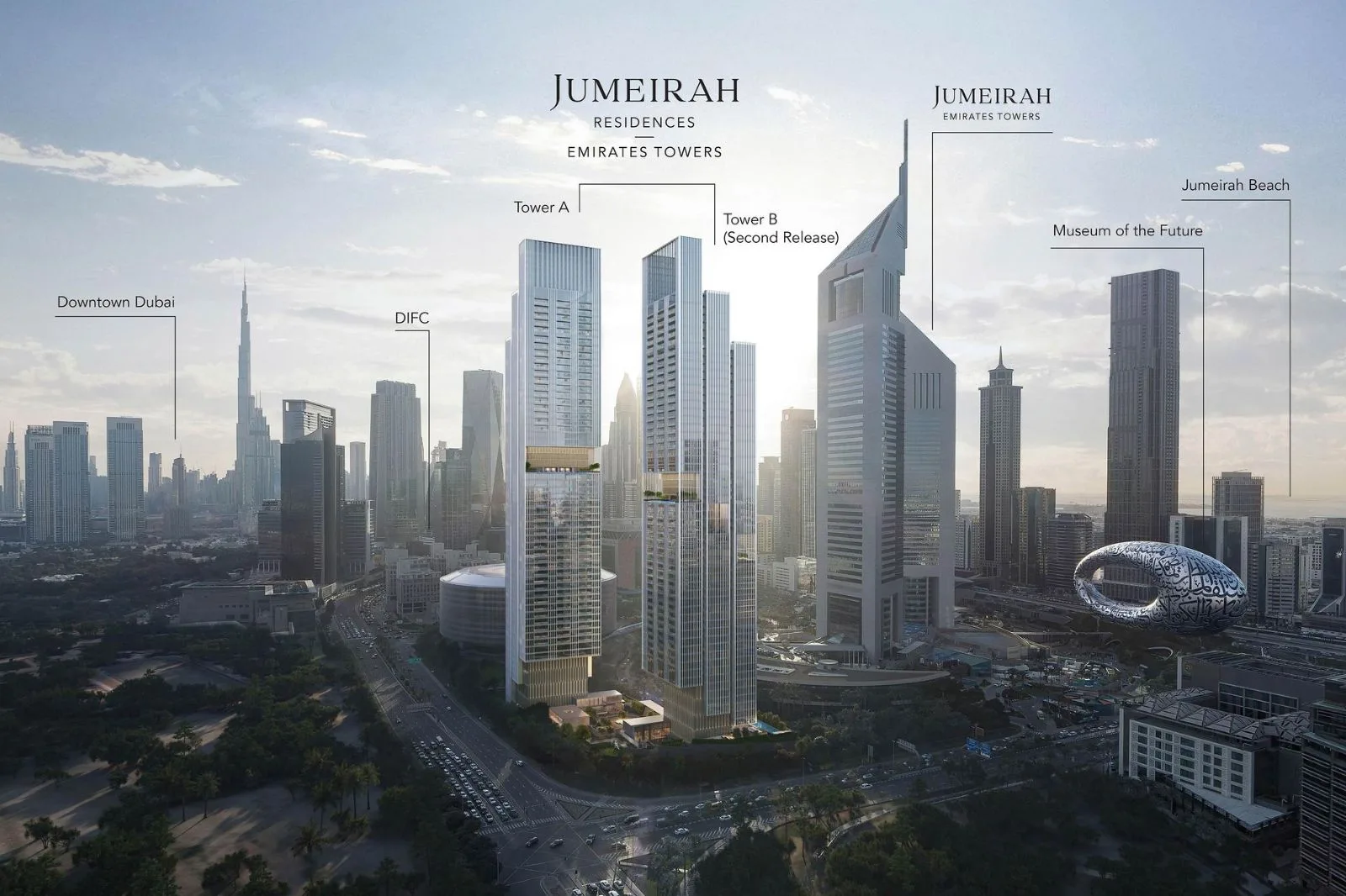 Jumeirah Residences Эмирейтс Тауэрс 14 3