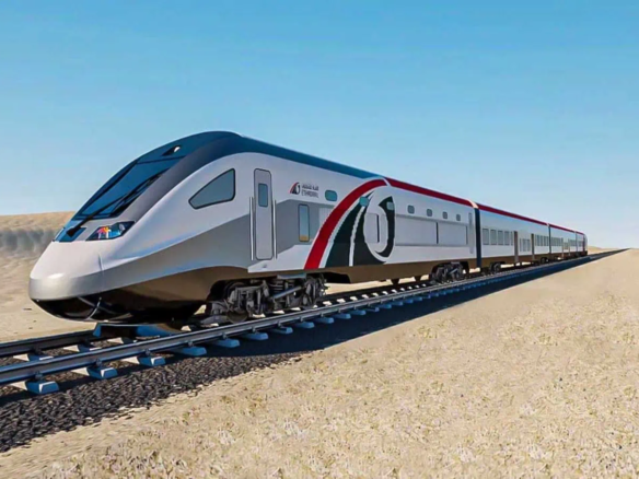 Bannière ferroviaire Etihad