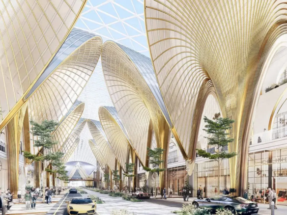 Dubai Square Mall banner 1